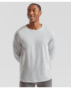  Fruit of The Loom Iconic 150 Men's Long Sleeve T – Soft Cotton, Crew Neck