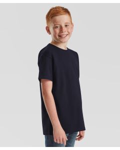  Fruit of The Loom 195 Kids Iconic T-Shirt – Soft Cotton, Durable, Crew Neck Tee