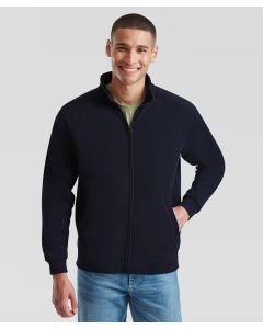 Fruit of The Loom 70/30 Premium Sweatshirt Jacket – Cotton Blend, Cadet Collar