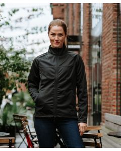 Stormtech Women's Greenwich Softshell Jacket in Green – Outdoor Adventure Ready Layer, PFC-Free Water-Repellent Finish
