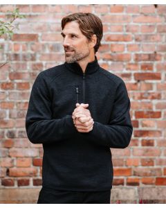 Stormtech Avalanche Zip Fleece – Sustainable Full-Zip Jacket with Raglan Sleeves, ¼-Zip Fleece’s Articulated Shoulders