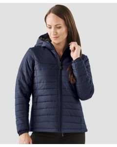 Stormtech Women’s Nautilus Quilted Hooded Jacket – Water-Resistant Insulated Outerwear, Elasticised Cuffs, Internal Stormflap