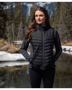 Stormtech Women's Montserrat Thermal Vest – Quilted, Water-Repellent Core Layer, Contrast Single-Layer Stretch Side Panels