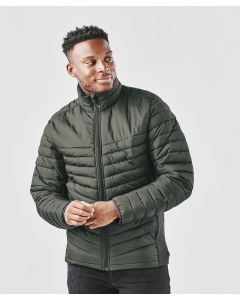 Montserrat Thermal Jacket – Insulated Outdoor Coat for Cold Weather Adventures, Contrast Single Layer Stretch Side Panels