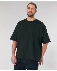 Stanley/Stella Blaster Unisex T-Shirt - Oversized High Neck Organic Cotton T-Shirt, Dropped Shoulder, 1x1 Rib Neck Collar