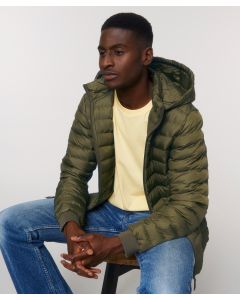 Stanley/Stella Voyager Sustainable Jacket with Removable Hood – Durable, Stylish & Eco-Friendly, Fully Quilted, High Collar