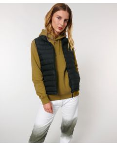 Stanley/Stella Stella Climber Women’s Lightweight Sleeveless Jacket – Durable Everyday Layer, Sleeveless, High Collar, Zipped