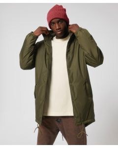 Stanley/Stella Unisex Padded Parka Jacket – Warm, Durable & Winter-Ready Style, Double Layered Hood, Diamond Quilting