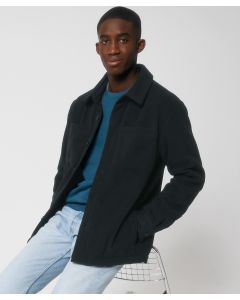 Stylish Unisex River Shirt Jacket – Comfortable, Sustainable, and Perfectly Tailored, Unisex, Unlined Shirt Jacket, Self Fabric Collar