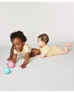 Stanley/Stella Baby Bodysuit - Short Sleeve, Infant Vest, Organic Cotton, Snap Closure, Soft Rib Neck, Baby Grow