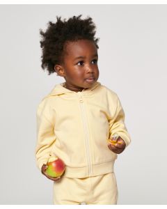 Stanley/Stella Baby Connector Hoodie Zip-Through Sweatshirt - Set-in Sleeve, Lined Hood in Single Jersey, Single Jersey Tape