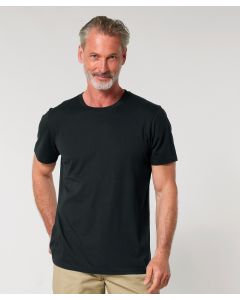 Stanley/Stella Unisex Crafter Iconic Mid-Light T-Shirt – Organic Cotton, Twin Needle Topstitch, Sleeves Cuff and Hem