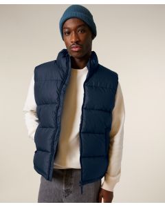 Stanley/Stella Padded Puffer Gilet – Lightweight, Sustainable, and Trendy Layer, Inside Zip Opening, Zipped Welt Pockets, Stand Collar