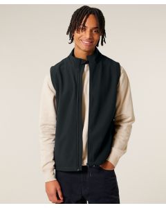 Stanley/Stella Trail Blazer– Sleeveless Softshell Vest Built for Adventure & Performance, Zipped Outside, High Collar, Water-Repellant