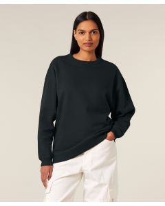 Stanley/Stella Paloma - Women’s Oversized Organic Cotton Sweatshirt, Soft Brushed Fabric, Trendy, Ribbed Cuffs and Hem