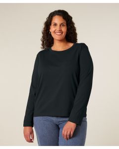 Stanley/Stella Stella Muser Women’s Long Sleeve T-Shirt – Sustainable Everyday Comfort, Narrow Double Needle Topstitch