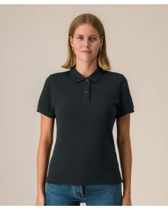 Stella Coaster by Stanley/Stella- Premium Women's Organic Cotton Polo, Flat Rib Knit on Collar, Single Needle Top Stitch