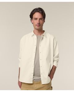 Stanley/Stella Worker Shirt – Durable Organic Cotton Blend with Modern Fit, Cuff with Two Buttons, Rounded Cuff Corners