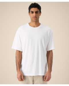 Stanley/Stella Blaker - Unisex Organic Cotton, Relaxed Fit, Blank Tee for Custom Printing, Merch Apparel, Twin-Needle