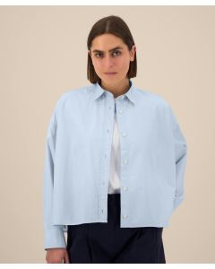 Stanley/Stella Stella Harper - Women’s Boxy, Poplin Shirt, Oversized Collar Shirt, Embroidery & Print Base Blouse