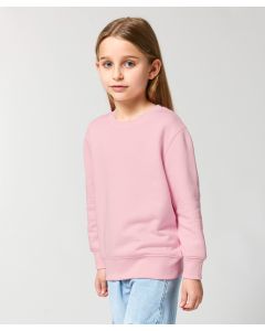 Stanley/Stella Kids’ Mini Changer 2.0 Crew Neck Sweatshirt – Soft Organic Cotton Comfort Everyday, Medium Fit, Single Needle