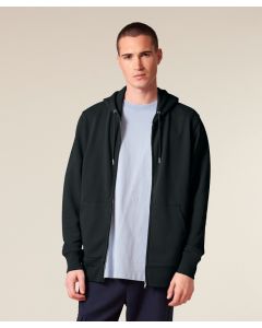 Stanley/Stella Connector 2.0 Zip Hoodie – Organic Cotton Blend, Kangaroo Pocket, Double Needle Stitch, Round Drawcords, Metal Eyelets