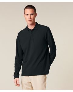 Stanley/Stella Prepster 2.0 Long Sleeve Polo – Timeless Comfort Meets Contemporary Edge, Flat Knit Rib on the Collar