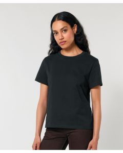 Stanley/Stella Women’s Stella Muser Iconic T-Shirt - Medium Fit, Printed Tee, Crew Neck, Premium Quality, Ribbed Collar