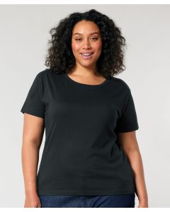 Stanley/Stella Women’s Stella Serena Mid Light T-Shirt – Classic Comfort, Premium Fit, Narrow Twin Needle Topstitch, Sleeve Cuff and Hem