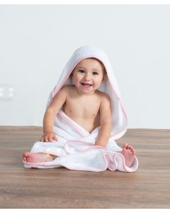 Towel City Babies Hooded Towel - Soft Absorbent, Baby Bath Towel with Hood, Gentle Skin Friendly, Infant Towel