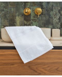 Towel City Organic Hand Towel with Printable Border – Soft, Durable, and Eco-Friendly Design, Hand Towel, Organic Cotton