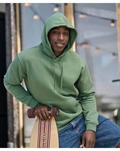 Tee Jays Urban Hooded Sweatshirt – Relaxed Fit, Zip Front Pocket, Custom Branding Ready, Ribbed Cuffs and Hem with Elastene