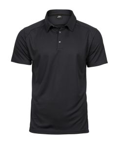 Tee Jays Luxury Sport Polo – Sleek Moisture-Wicking Poly Fabric with Refined Shaped Fit, Self-Fabric Fused Collar, Clean Finished Placket