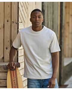 Tee Jays UNLABELED Loose Fit Tee – Oversized T-Shirt, Rib Collar, Set-in-Sleeves, Pre-Shrunk Fabric, Wide 1x1 Rib