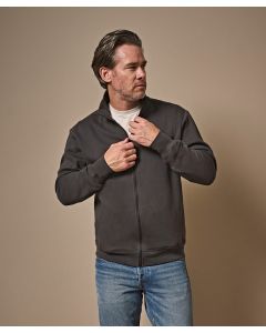 Tee Jays Full Zip Sweat Cardigan – Premium Cotton Blend Zip-Up Layer for Work & Leisure, Ribbed Collar, Cuffs, and Hem