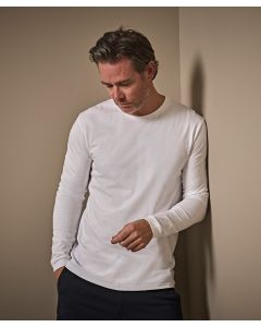 Tee Jays Long‑Sleeve Fashion Sof Tee – Premium Ringspun Combed Cotton Finish, Two Layer Collar with Elastane, Double Stitched