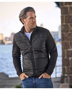 Tee Jays Hybrid-Stretch Jacket – Tailored Outer Layer with Insulated DuPont™ Padding, Two Hidden Front Pockets with Zipper