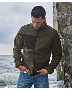 Tee Jays Mountain Fleece – Premium Recycled Poly Blend with Ripstop Panels, Anti Piling Fleece, Chest Pocket, Elastic Banding