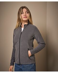 Tee Jay Women’s Active Fleece – Premium Shaped Microfleece Mid-Layer in Recycled Fabric, Laser Cut Storm Flap, Shaped Fit