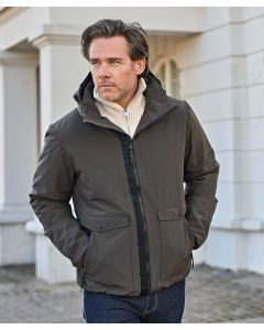Tee Jays Urban Adventure Jacket — Two-Layer Performance Shell with Detachable Hood for Versatile Wear, Chin Protection