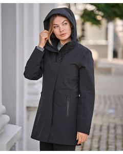 Tee Jays Women’s All-Weather Parka - Durable Protection and Sleek Cold-Season Design, Inner Pocket, Large Front Pockets, Waterproof