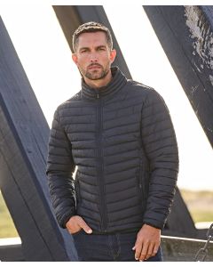 Tee Jays Zepelin Jacket – Wind-Resistant & Padded with Clean, Tailored Lines, Timeless Recycled-Poly, Adjustable Hem, Lightweight