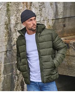Tee Jays Lite Hooded Jacket - Sustainable Ripstop Hooded Jacket with DuPont™ Insulation, Shaped Hood, Invisible Elasticated Cuffs