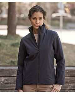 Tee Jays Women’s All Weather Jacket - Waterproof Stretch Jacket with Sorona Padding, Mid Length Coat with Taped Seams