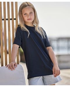 Tee Jays Junior UNLABELED Tee – Organic Cotton Kids T-Shirt, Ringspun Combed Fabric, Regular Fit, Soft Feel, Label Free Design