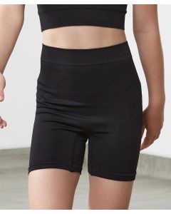 Kids’ Seamless Performance Shorts – Flexible, Durable and Breathable Activewear Design, Seamless Knit for Comfort