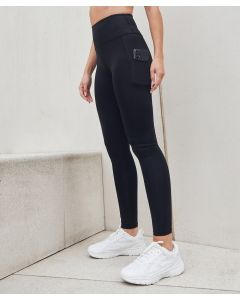 Tombo Core Pocket Legging – High-Waisted, Squat-Proof Activewear with Phone Pocket, Phone Pocket in Side Panel