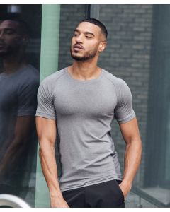 Tombo Slim Fit T-Shirt - Active Lifestyles, 2 Piece Sports Crew Neck, Shaped Raglan Sleeves, Mesh Side Panels