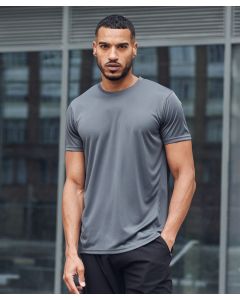 Tombo Recycled Performance T – Sustainable Activewear Tee Crafted for Training and Sports, Self Fabric Back Neck Tape