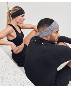 Tombo Running Headband – Stretch Polyester, Tapered Fit, Stretch Fabric, Lightweight, DTM Binding